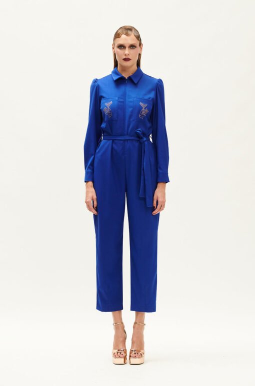 WeAreDesign – Zip Fastening Jumpsuit Indigo