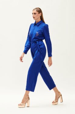 WeAreDesign – Zip Fastening Jumpsuit Indigo