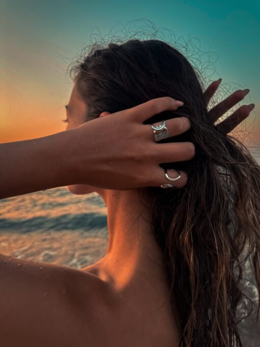 Hollow – Open S.Silver Silver Plated Ring