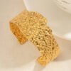 Cara – Open Gold Stainless Steel Cuff Cara – Open Gold Stainless Steel Cuff
