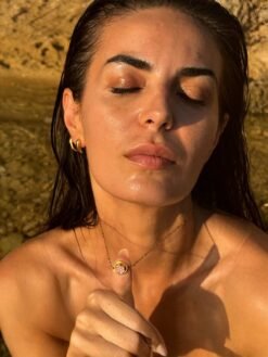 Daisy – Monogram Stainless Steel Necklace