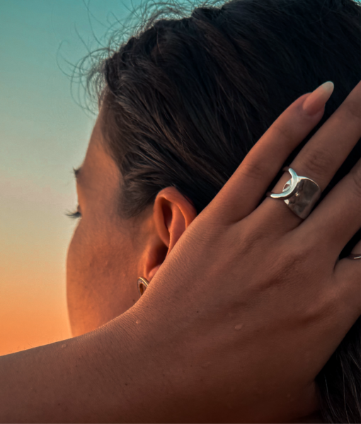 Hollow – Open S.Silver Silver Plated Ring