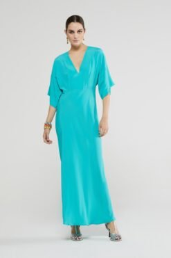 Ottod’Ame – Silk blend long dress