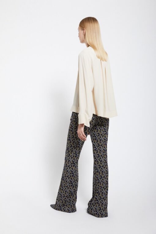 Ottod’Ame – Printed Flare Trousers
