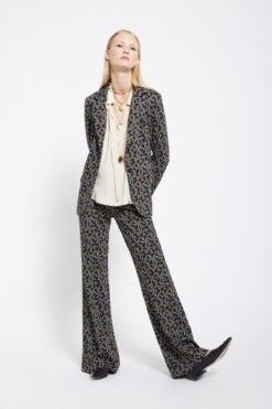 Ottod’Ame – Printed Flare Trousers Ottod’Ame – Printed Flare Trousers