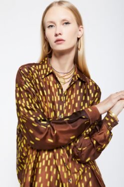 Ottod’Ame – Printed Pure Viscose Shirt Ottod’Ame – Printed Pure Viscose Shirt