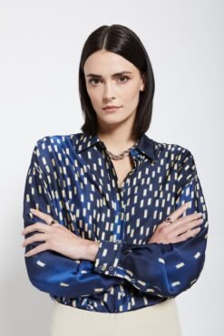 Ottod’Ame – Printed Pure Viscose Shirt Ottod’Ame – Printed Pure Viscose Shirt