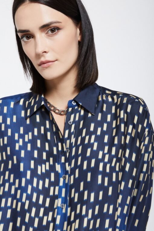 Ottod’Ame – Printed Pure Viscose Shirt