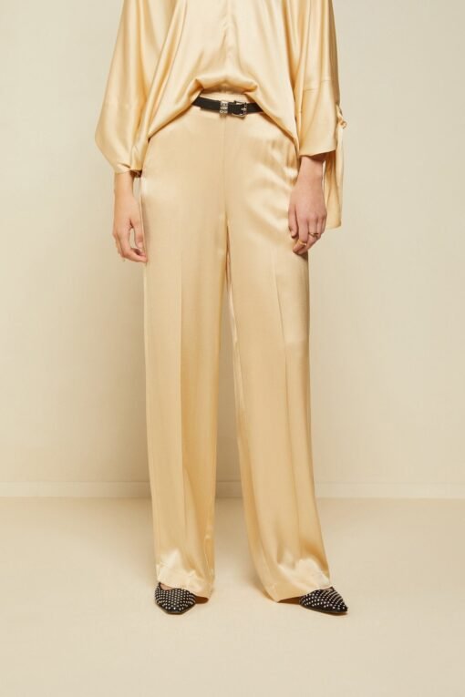 Ottod’Ame – Viscose palazzo trousers