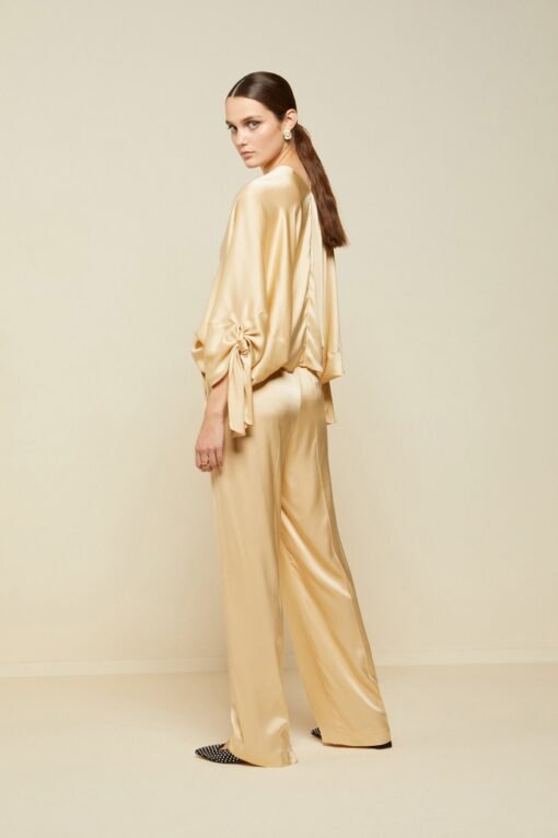 Ottod’Ame – Viscose palazzo trousers