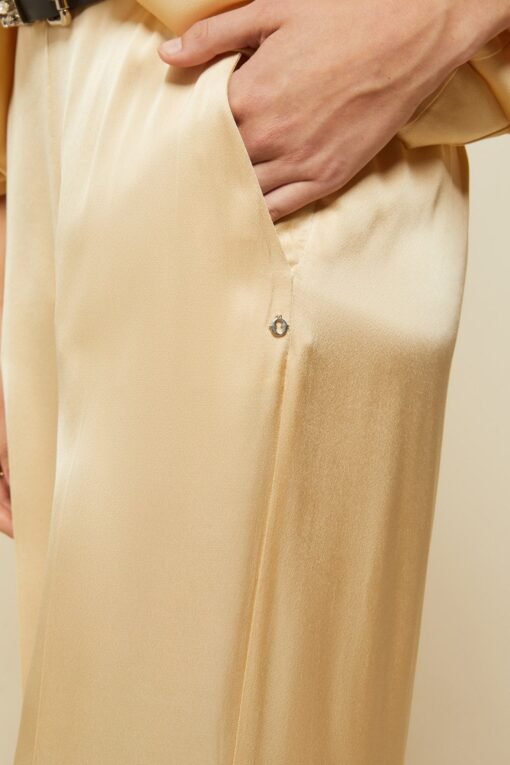 Ottod’Ame – Viscose palazzo trousers