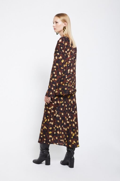 Ottod’Ame – Pure Viscose Long Skirt