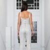 Eirini Makkou – Constanza Iridescent Sequin Jumpsuit