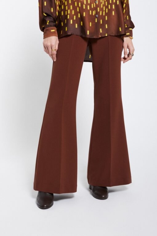 Ottod’Ame – Solid Flared Trousers