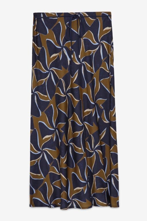 Ottod’Ame – Pure Viscose Midi Skirt