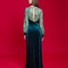 We Are Design – Velvet Gown Teal/Peacock We Are Design – Velvet Gown Teal/Peacock