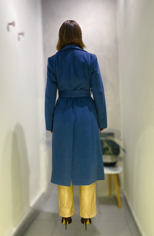 Gai Mattiolo – Blue Wool Coat Gai Mattiolo – Blue Wool Coat