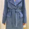Gai Mattiolo – Blue Wool Coat Gai Mattiolo – Blue Wool Coat
