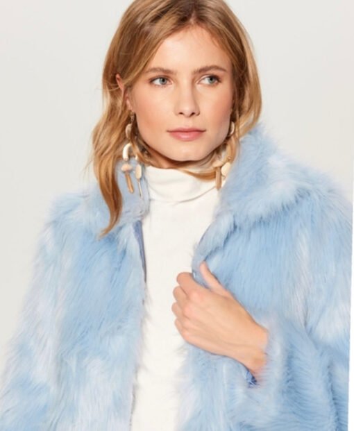 Baby Blue Faux Fur