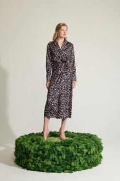 Le Sarte Del Sole – Fantasia Midi Wrap Dress Le Sarte Del Sole – Fantasia Midi Wrap Dress