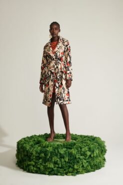 Le Sarte Del Sole – Fantasia Midi Coat Le Sarte Del Sole – Fantasia Midi Coat
