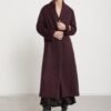 Ottod’Ame – Wool-blend coat with belt