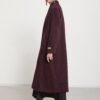 Ottod’Ame – Wool-blend coat with belt