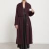Ottod’Ame – Wool-blend coat with belt