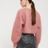Ottod’Ame – Mohair Blend Fluffy Cardigan