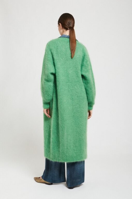 Ottod’Ame – Mohair Blend Fluffy Cardigan