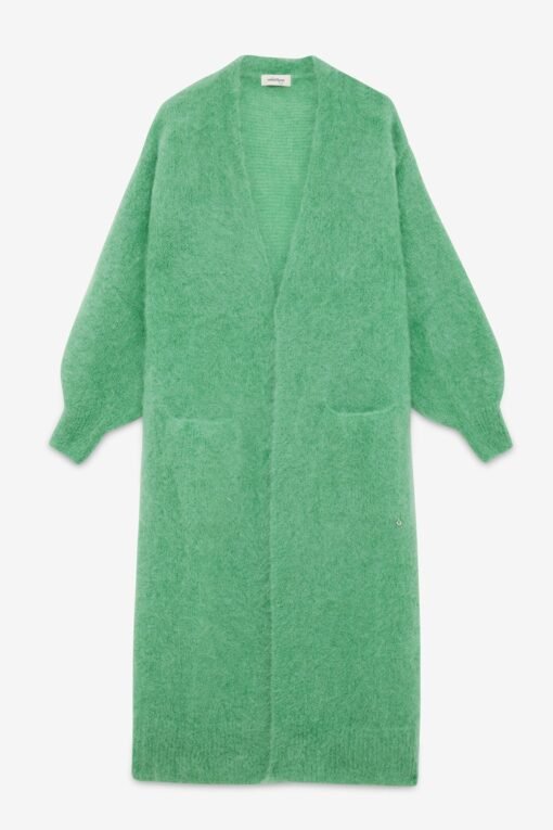 Ottod’Ame – Mohair Blend Fluffy Cardigan
