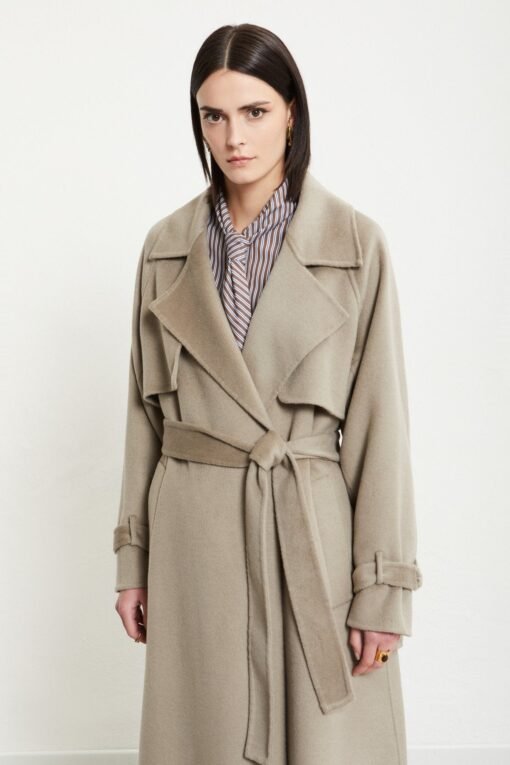 Ottod’Ame – Wool-Blend Long Trench