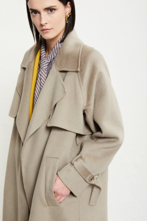 Ottod’Ame – Wool-Blend Long Trench