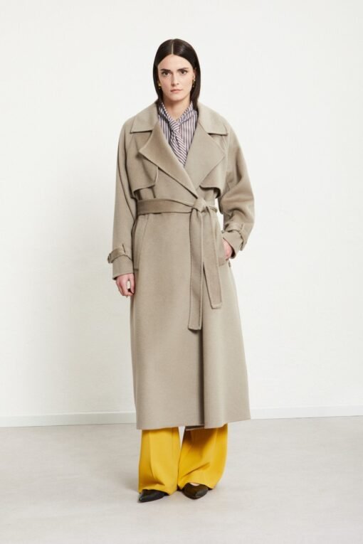 Ottod’Ame – Wool-Blend Long Trench
