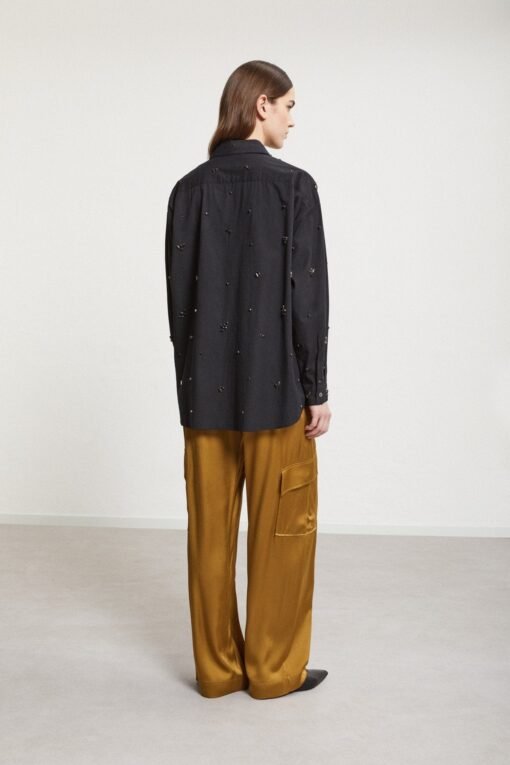 Ottod’Ame – Pure Viscose Fluid Palazzo Trousers