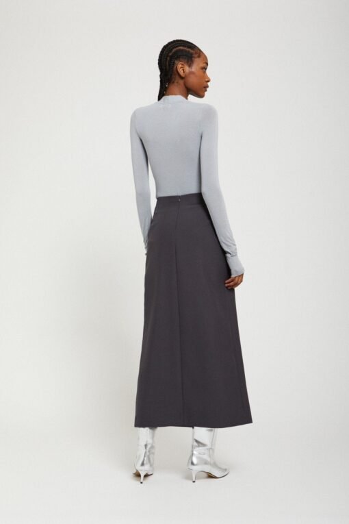 Ottod’Ame – Long Skirt with Grommet and Chain