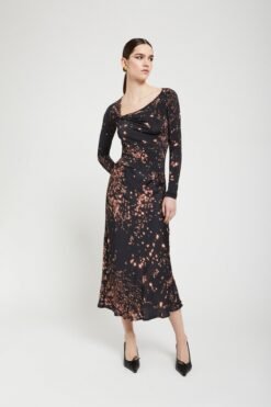 Ottod’Ame – Viscose top with knot