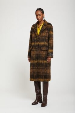 Ottod’Ame – Wool-blend Midi Coat Ottod’Ame – Wool-blend Midi Coat