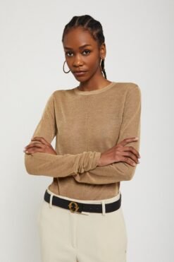 Ottod’Ame – Blouse with lurex
