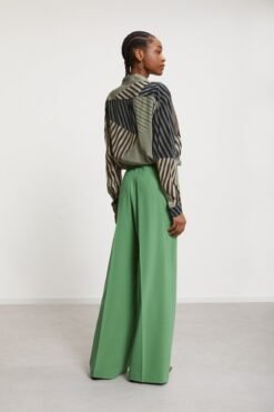 Ottod’Ame – Wool Blend Palazzo Trousers Ottod’Ame – Wool Blend Palazzo Trousers