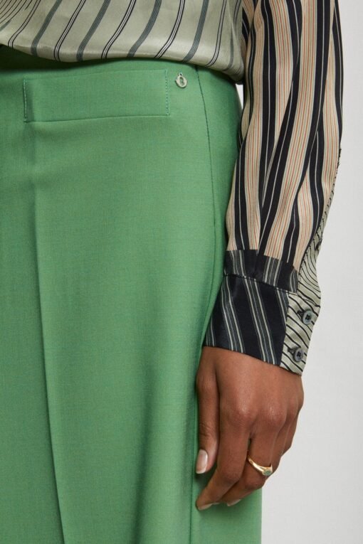 Ottod’Ame – Wool Blend Palazzo Trousers