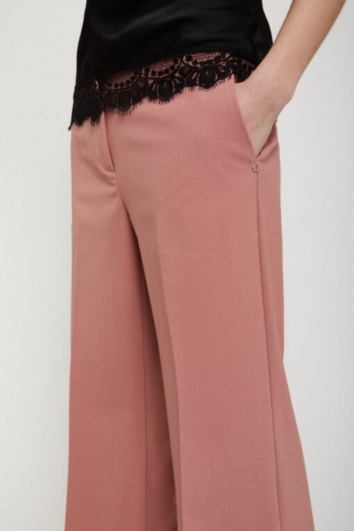 Ottod’Ame – Wool Blend Flared Trousers