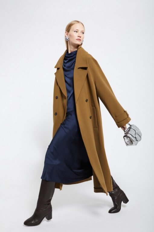 Ottod’Ame – Double-breasted Trench with Sash