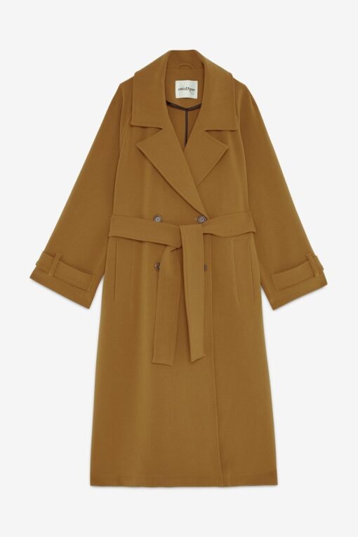 Ottod’Ame – Double-breasted Trench with Sash