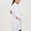 Shirt with Asymmetrical Hemline Shirt with Asymmetrical Hemline