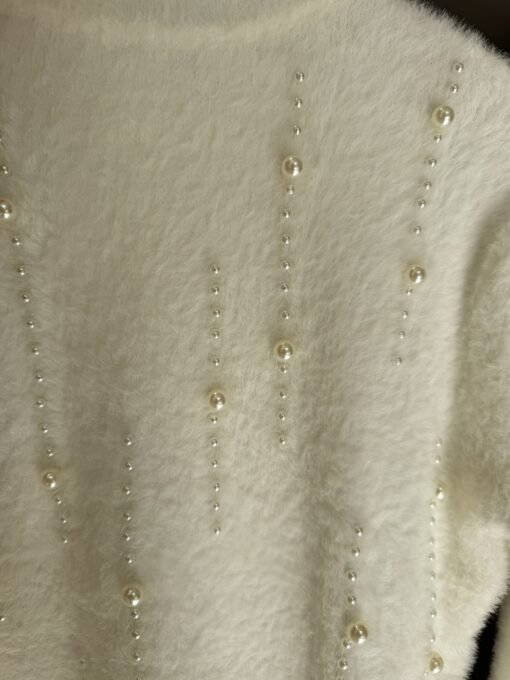 Le Sarte Del Sole – High Neck Pearl Sweater