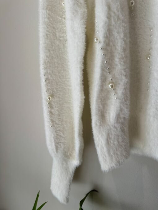 Le Sarte Del Sole – High Neck Pearl Sweater