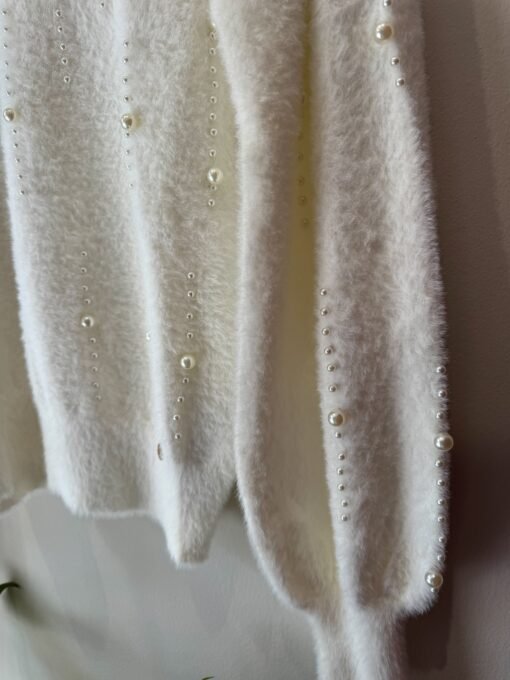 Le Sarte Del Sole – High Neck Pearl Sweater