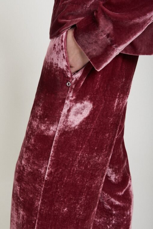 Ottod’Ame – Velvet Palazzo Trousers