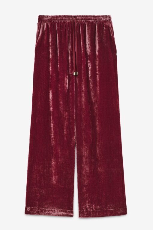 Ottod’Ame – Velvet Palazzo Trousers